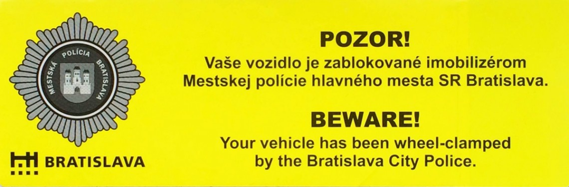 Pokuta za parkovanie Bratislava
